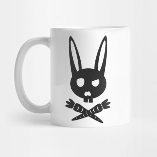 Cute Bunny Skull Mug